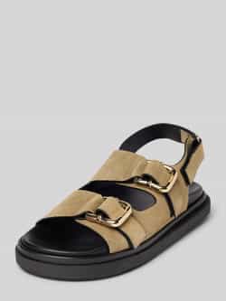ALOHAS Sandalen met labeldetail model 'Harper'