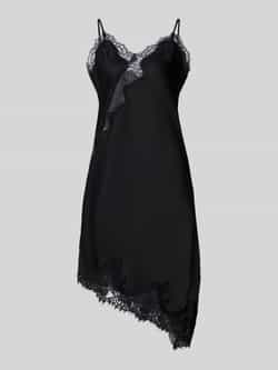 NEO NOIR Jurk van satijn met kant model 'Sorelle'