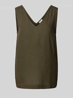 Kaffe Bos Nacht Polka Dot Top Green Dames