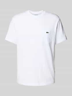 Lacoste T-shirt Chest Pocket Cotton T-Shirt White