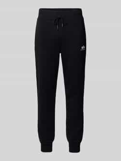 Alpha industries Sweatpants met logo en elastische band