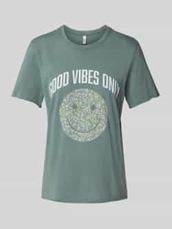Only Regular fit T-shirt van puur katoen model 'LISA'