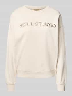 Smith and Soul Sweatshirt met statementstitching model 'SOUL STUDIO'