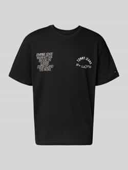 Tommy Jeans Regular fit T-shirt van puur katoen