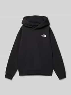 The North Face Oversized hoodie met logostitching model 'Teen'