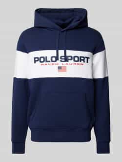 Polo Sport Hoodie met labelprint