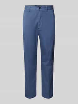 Boss Slim fit chino met ceintuurlussen model 'Kaiton'