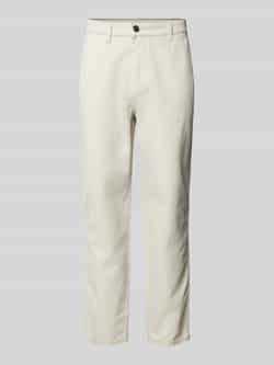 Only & Sons Regular fit stoffen broek met deelnaden model 'LOU'