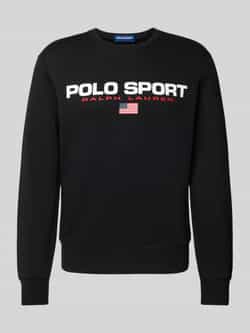 Polo Sport Ralph Lauren LSCNM5-Long Sleeve-Knit Men Hoodies & Sweaters zwart Maat S Kleding