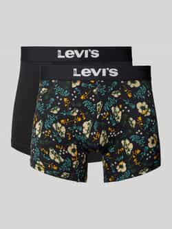 Levi's Boxershort met elastische band met logo in een set van 2 stuks model 'FLOWER'