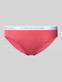 Tommy Hilfiger Slip van katoenmix met labelprint