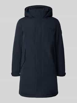 Tommy Hilfiger Regular fit functionele lange jas met capuchon