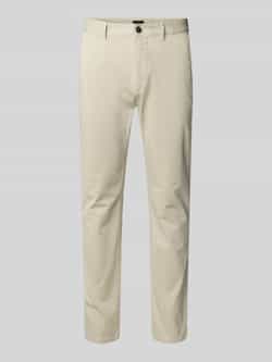 Hugo Boss Slim-Fit Chino Broek voor Heren Beige Heren