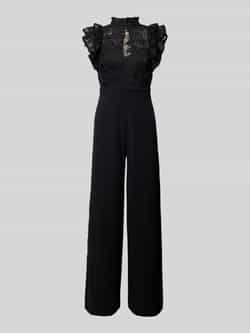 Lipsy Regular fit jumpsuit met gebloemd kant