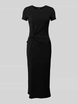 Lauren Ralph Lauren Midi-jurk met knoopdetail model 'SYPORAH'