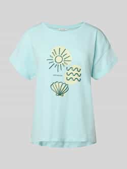 Tom Tailor Regular fit T-shirt van puur katoen