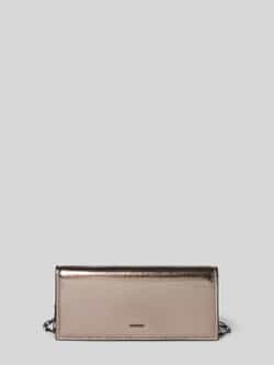 CK Calvin Klein Schoudertas in metallic model 'GLOW CHAIN'