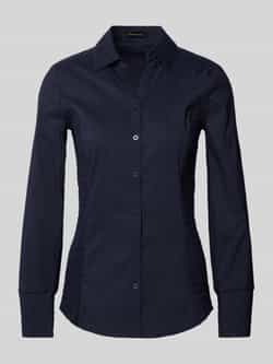 MORE & MORE Overhemdblouse met labeldetail