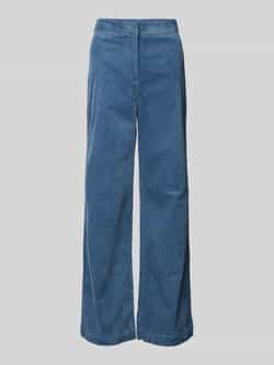 MSCH Copenhagen Wide leg corduroy broek met steekzakken model 'Geggo'