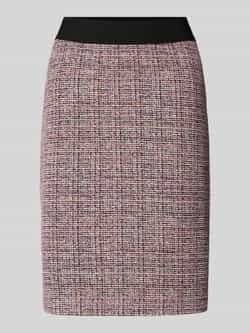 Christian Berg Woman Selection Knielange rok met structuurmotief