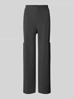 Marc O'Polo DENIM Straight leg stoffen broek met cargozakken model 'Dark Shadow'