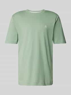 Marc O'Polo Regular fit T-shirt van puur katoen met logoprint
