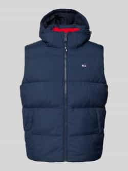 TOMMY JEANS Bodywarmer TJM ESSENTIAL DOWN VEST EXT afneembare capuchon met trekkoord