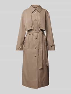 Joop! Trenchcoat met strikceintuur model 'Charleen'