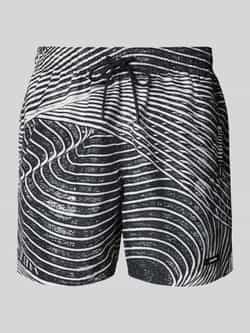 Calvin Klein Jeans Zwembroek All Over Printed Swim Shorts Palm Leaves