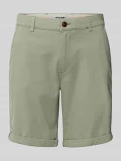 Jack & jones Regular fit korte broek met structuurmotief model 'FURY'