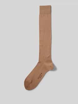 Falke Kniekousen met labeldetail model 'Tiago'