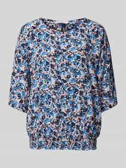 s.Oliver RED LABEL Blouseshirt van viscose met bloemenmotief