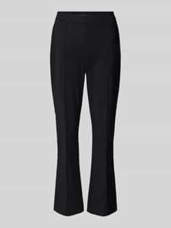 RAFFAELLO ROSSI Flared stoffen broek met verkort model 'MACY'