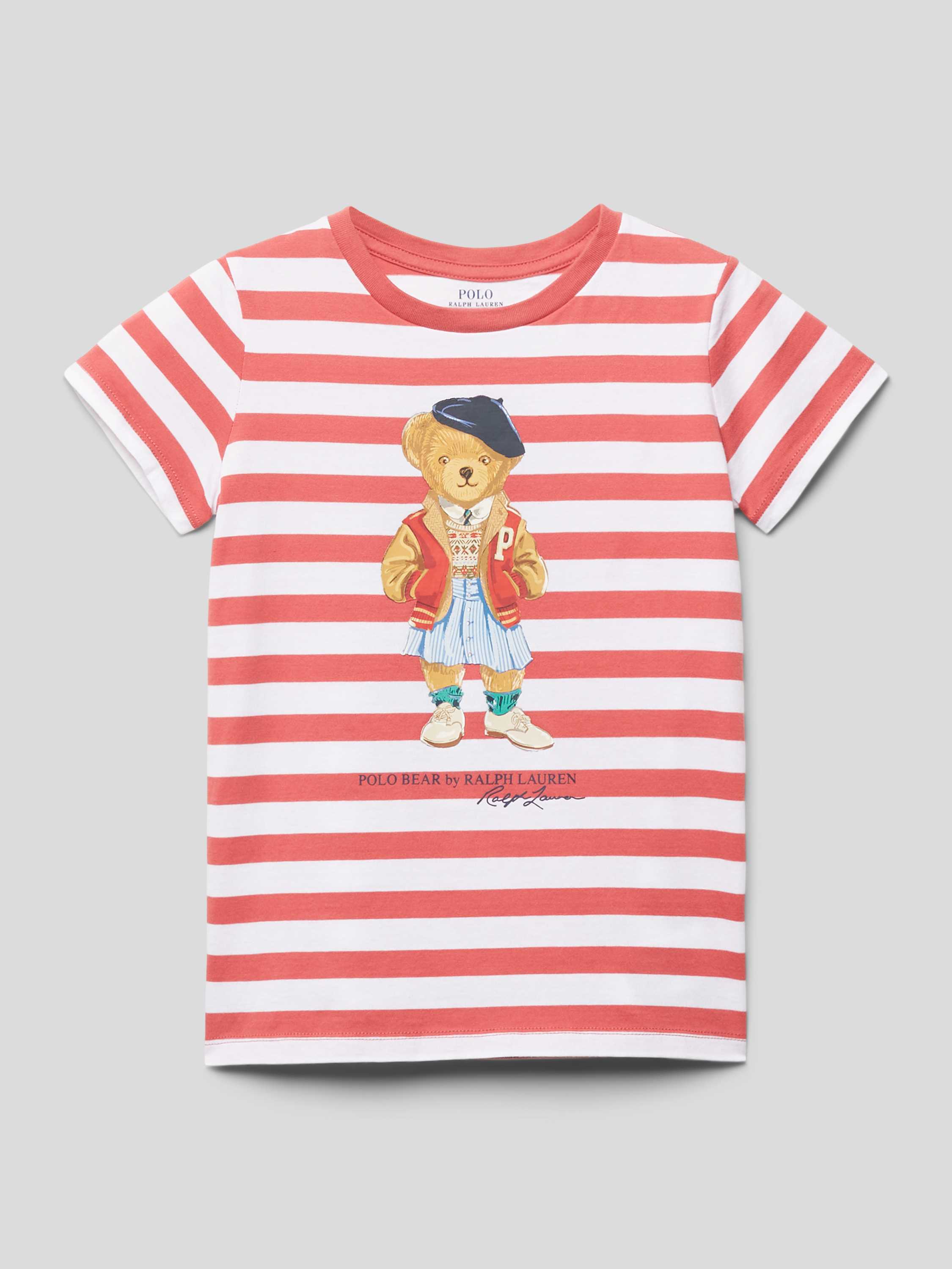 Polo Ralph Lauren Kids T-shirt met streepmotief