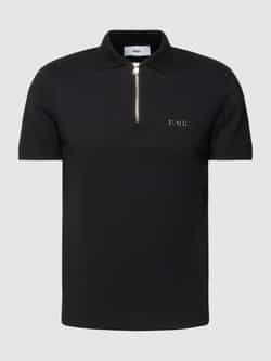 Balr. Regular fit poloshirt met ritssluiting