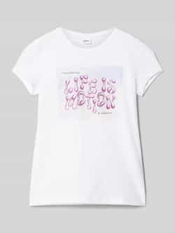 S.Oliver RED LABEL Regular fit T-shirt van puur katoen