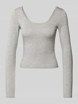 Gina Tricot Shirt met lange mouwen met diep rugdecolleté