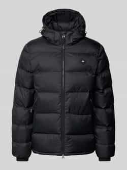 Gant Gewatteerde jas ACTIVE CLOUD JACKET Met windbeschermende boorden siliconen merkembleem