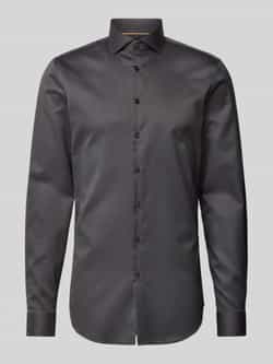 Jake*s Slim fit zakelijk overhemd van premium kwaliteit met extra lange mouwen