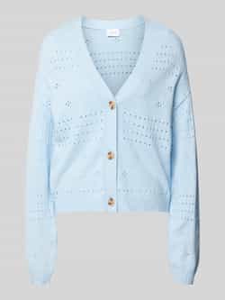 Vila Cardigan met broderie anglaise model 'RIL'