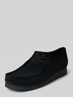 Clarks Veterschoenen met rubberzool model 'Wallabee Evo'