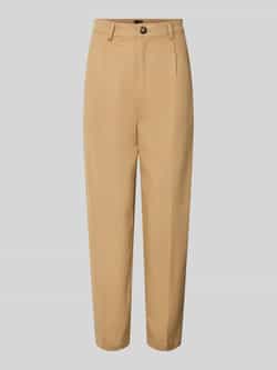 Stefanel Stoffen broek met achterzakken
