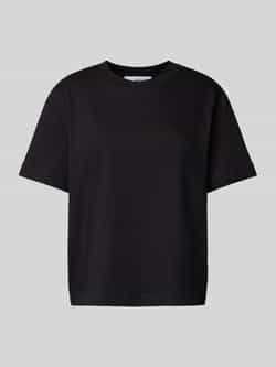 Selected Femme Zwarte Boxy Tee Essentiële Stijl Black Dames