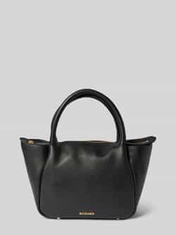 Bogner Handtas van leer met labelapplicatie model 'wallis raja'