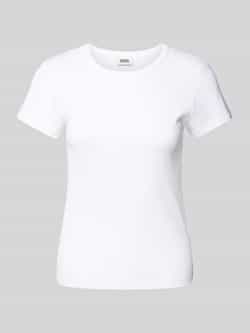 Drykorn Slim fit T-shirt met ronde hals model 'KOALE'