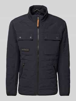 Camel active Jack met opstaande kraag en ritszakken