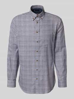 Christian Berg Men Vrijetijdsoverhemd met knoopsluiting