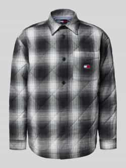 Tommy Jeans Regular fit overhemdjack van puur katoen
