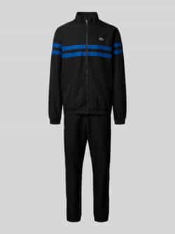 Lacoste Regular fit trainingspak met contraststrepen
