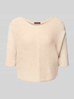 Oui Gebreide pullover met 1 2-mouwen